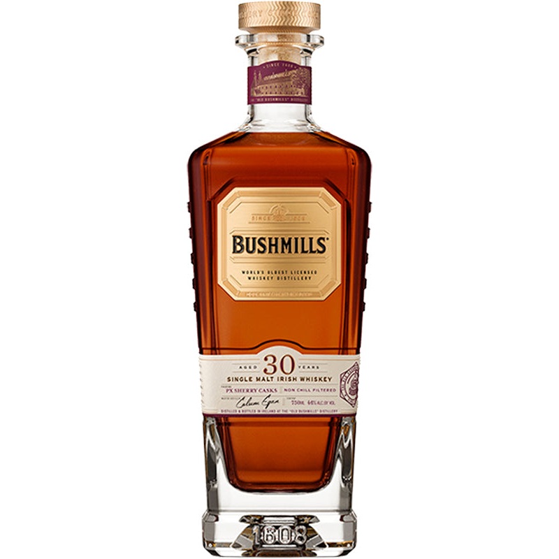 Bushmills 30 Year Old Pedro Ximenez Sherry Cask Finish Irish Whiskey