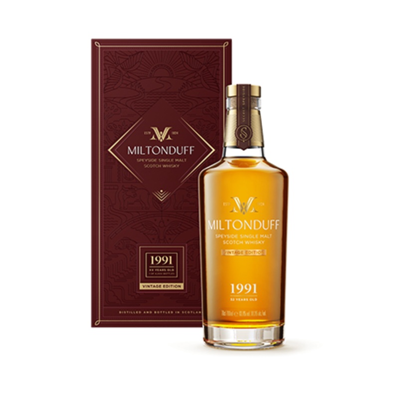 Secret Speyside Miltonduff 32 Year Old Scotch Whisky 1991