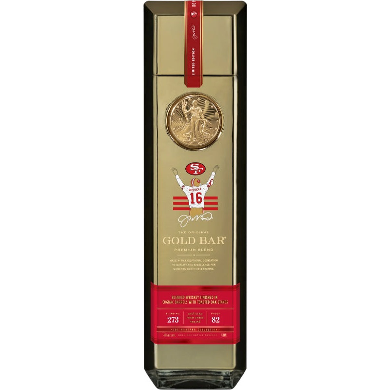 Gold Bar Whiskey Joe Montana Collection Blend 273
