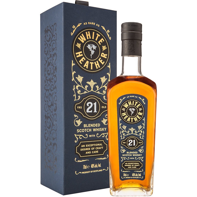 White Heather 21 Year Old Blended Scotch Whisky