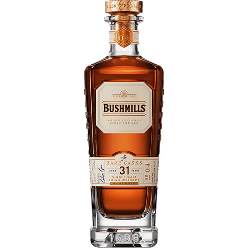 Bushmills The Rare Casks 31 Year Old Irish Whiskey Limited Release No. 4