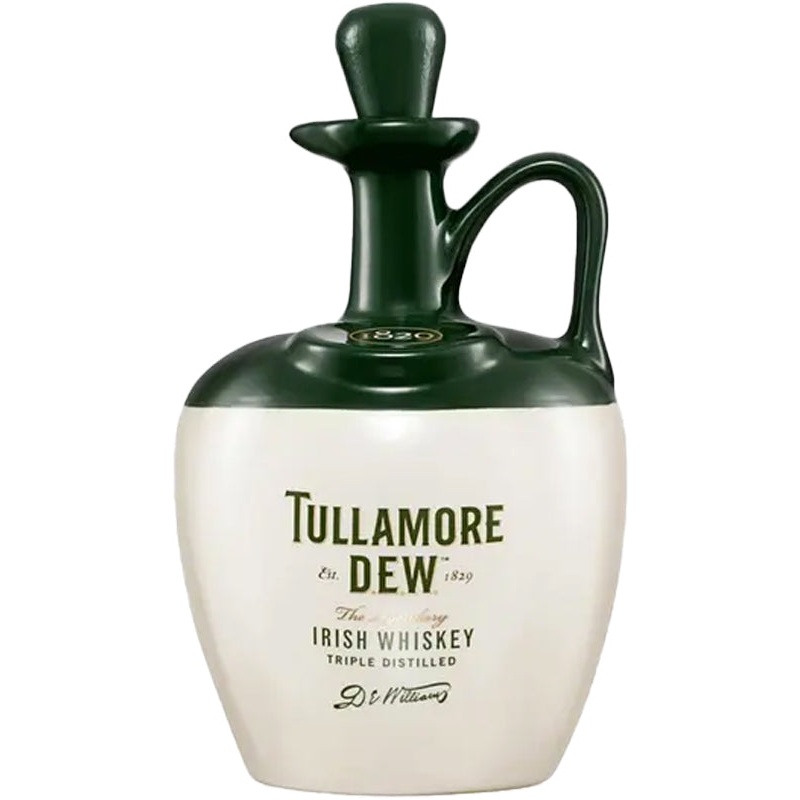 Tullamore Dew Crock Irish Whiskey