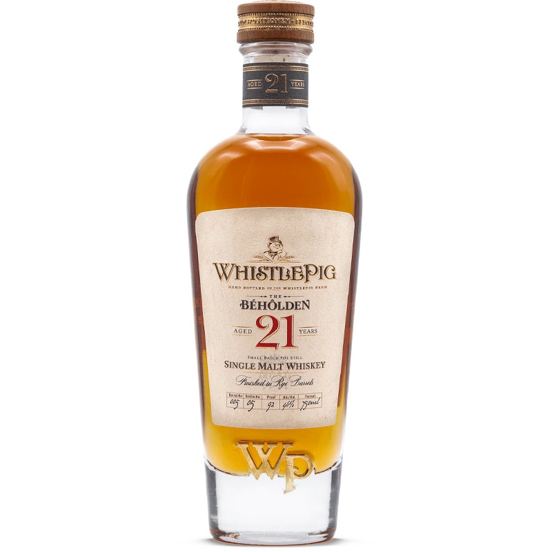 WhistlePig ‘The Bhlden’ 21 Year Old Single Malt Whiskey