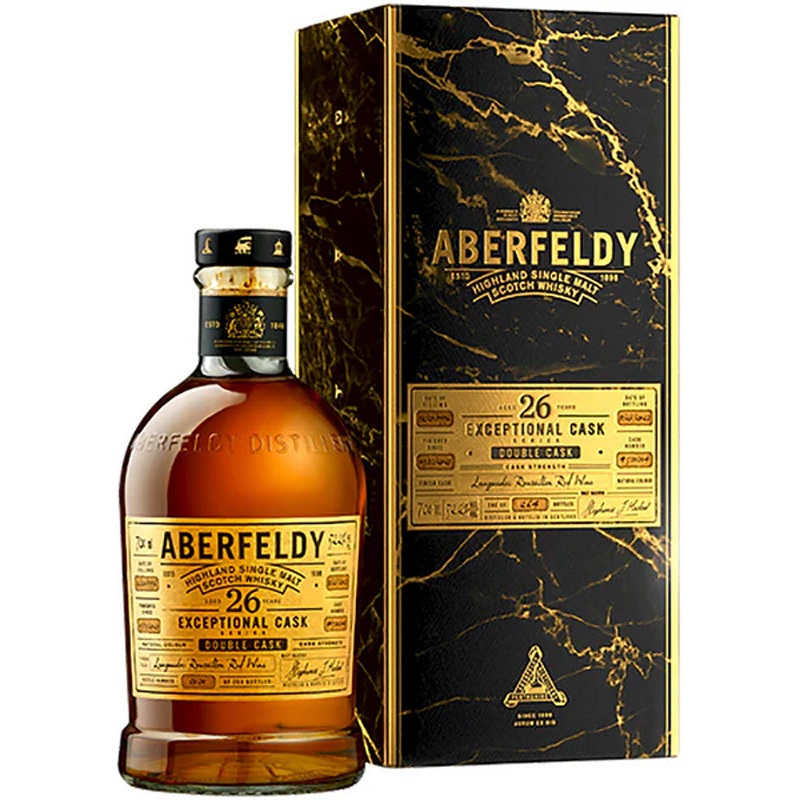 Aberfeldy Exceptional Cask 26 Year Old Languedoc Roussillon Red Wine Finish Scotch Whisky