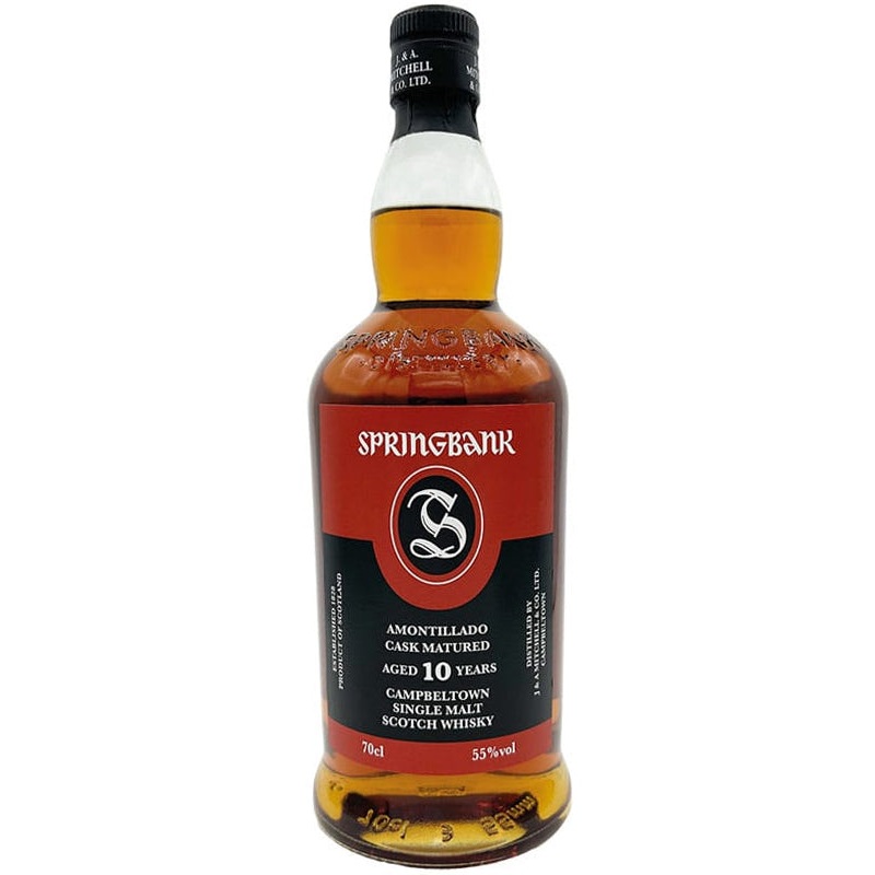 Springbank Amontillado Cask Matured 10 Year Old Scotch Whisky
