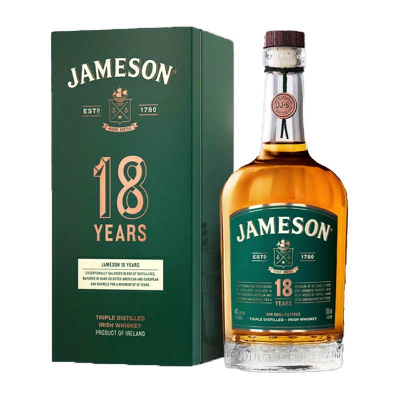 Jameson 18 Year Old Irish Whiskey