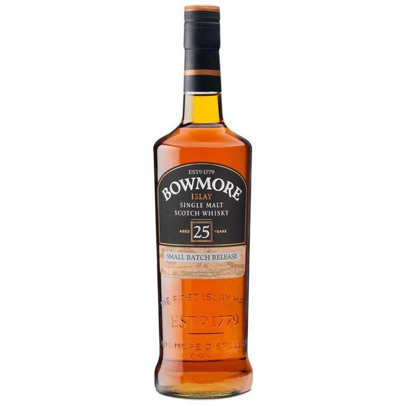 Bowmore Small Batch Release 25 Year Old Scotch