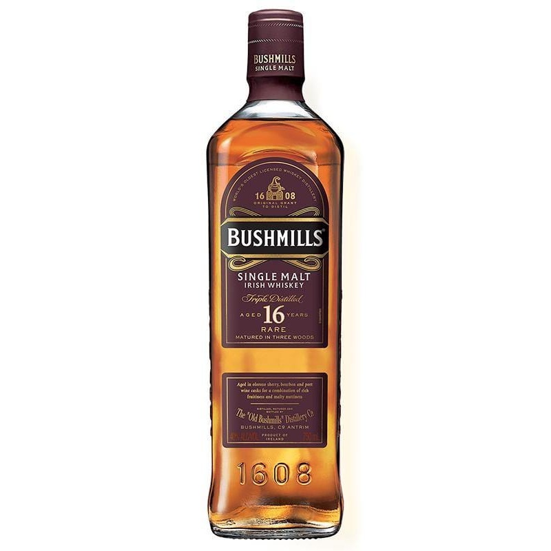 Bushmills 16 Year Old Irish Whiskey