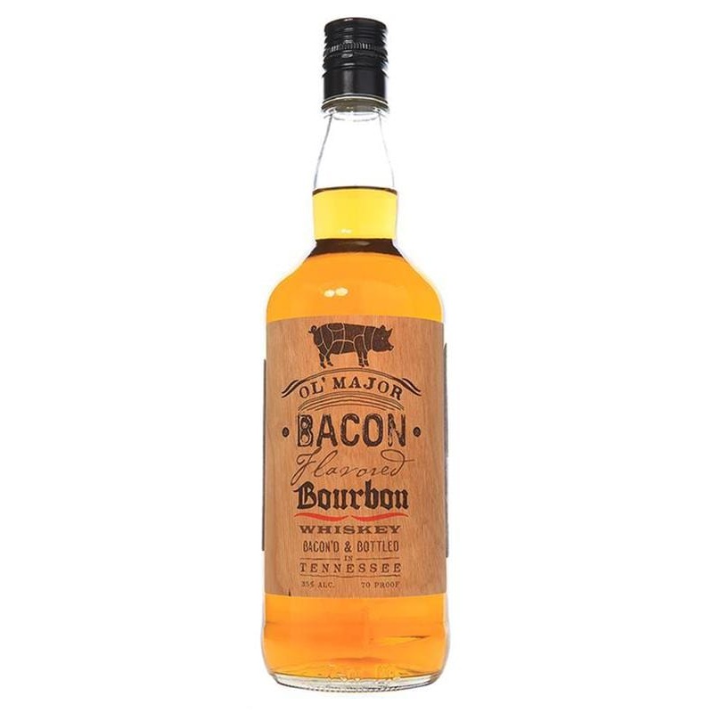 Ol’ Major Bacon Flavored Bourbon Whiskey