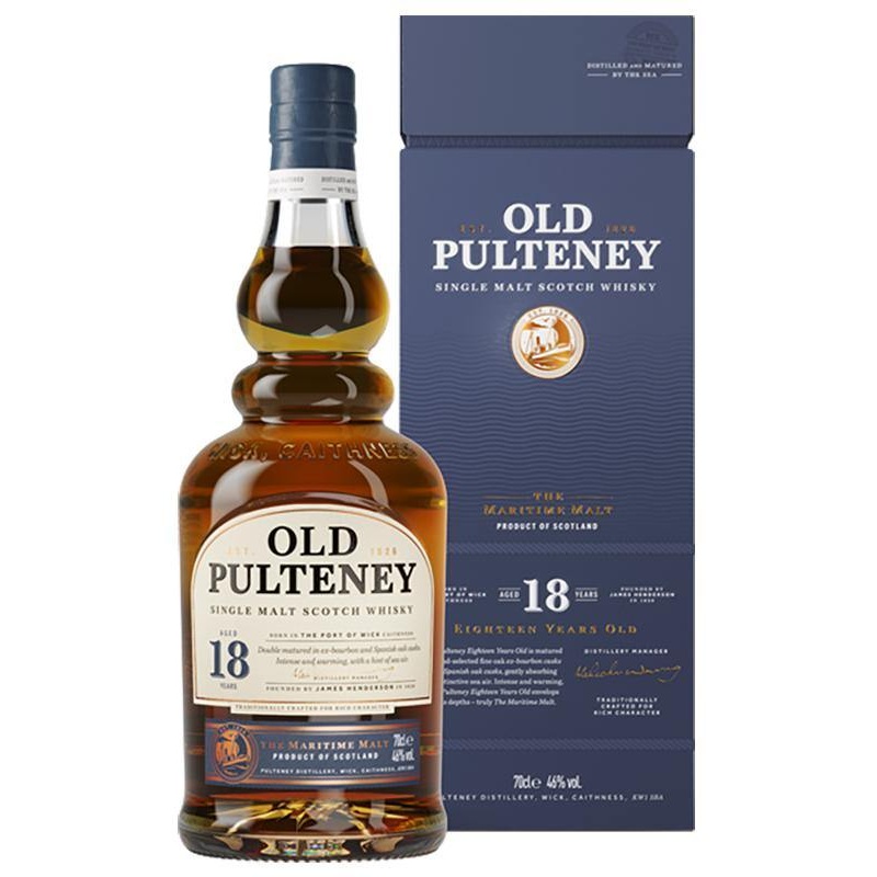 Old Pulteney 18 Year Old Scotch