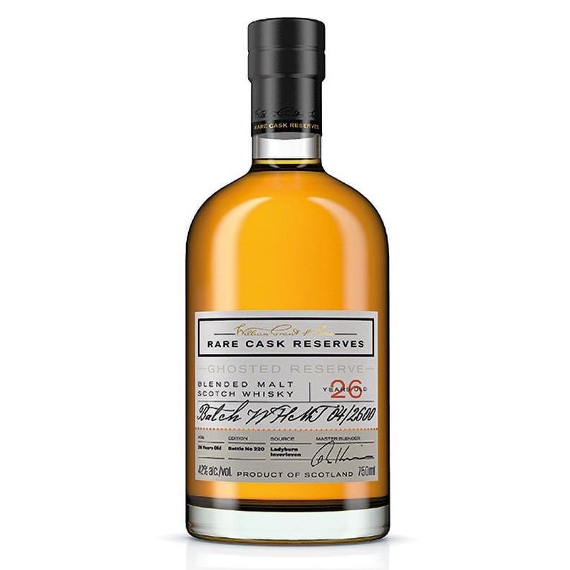 William Grant & Sons Rare Cask Reserves Ghosted Reserve 26 Year Old Scotch Whisky