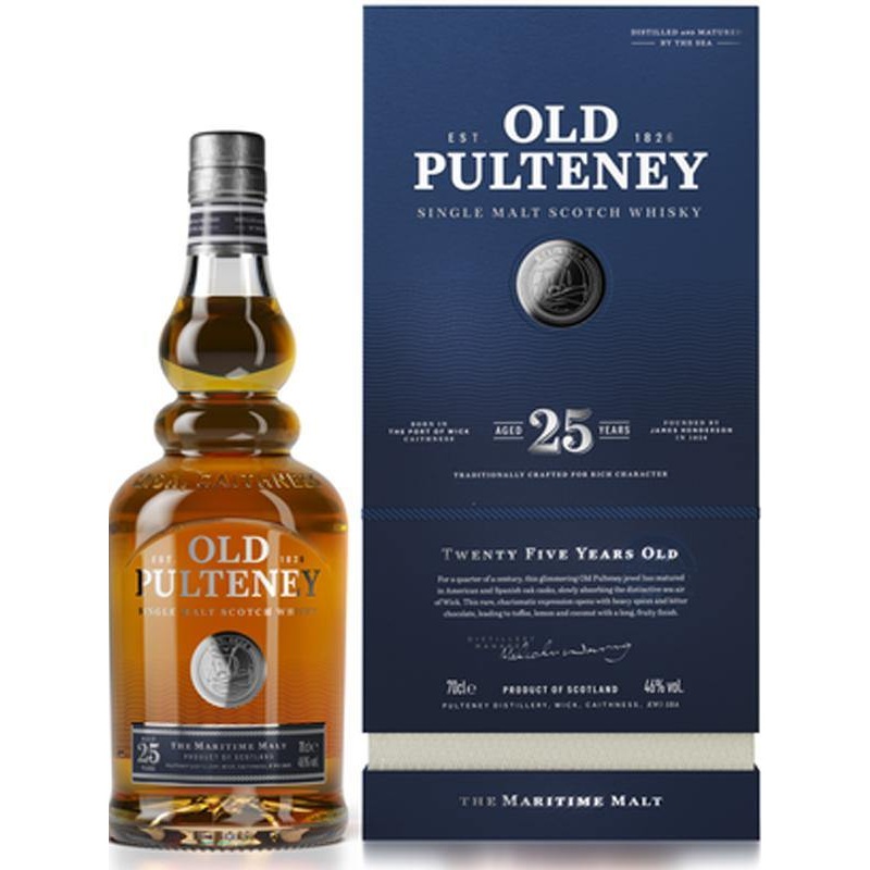 Old Pulteney 25 Year Old Scotch Whisky