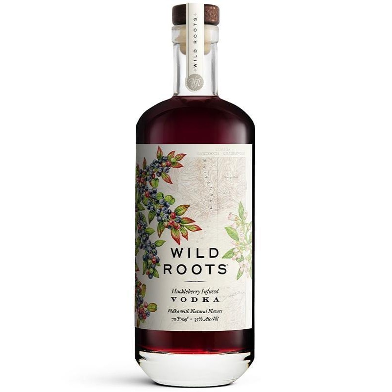 Wild Roots Huckleberry Infused Vodka