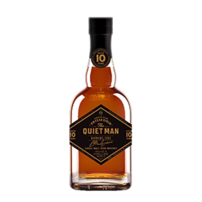 The Quiet Man Barman’s Code 10 Year Old Irish Whiskey Finished in Marsala Wine Barrels