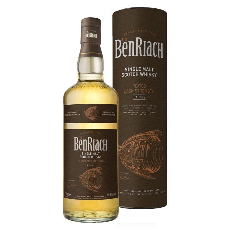Benriach Peated Cask Strength Batch 2 Single Malt Scotch Whisky