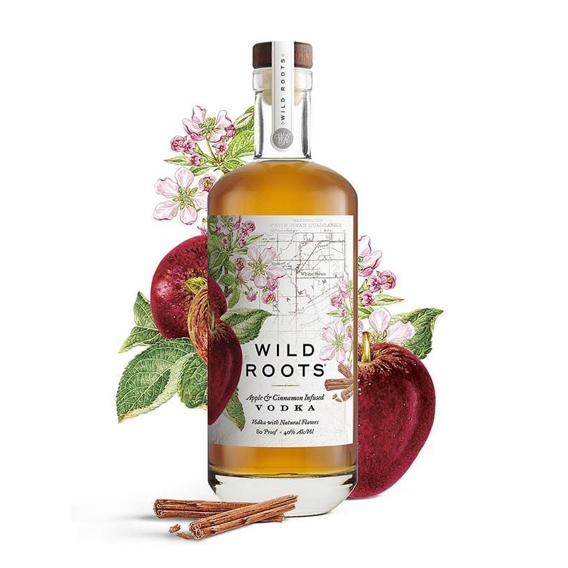 Wild Roots Apple & Cinnamon Infused Vodka