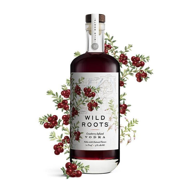 Wild Roots Cranberry Infused Vodka