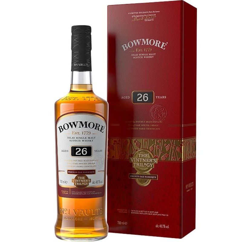 Bowmore Vintner’s Trilogy 26 Year Old Wine Matured Scotch Whisky