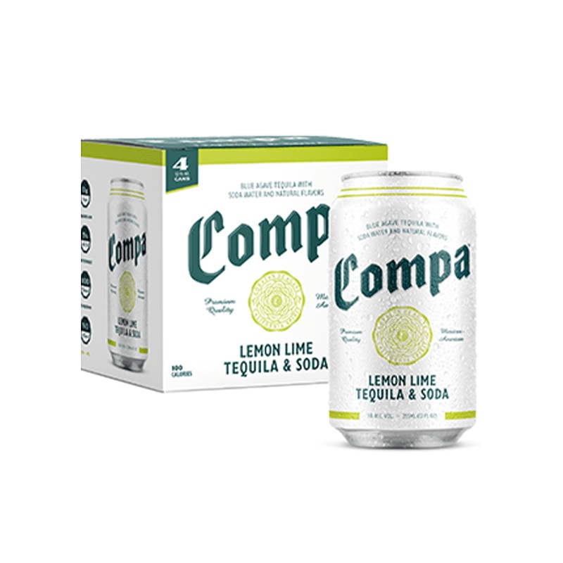 Compa Lemon Lime Tequila & Soda Cocktail