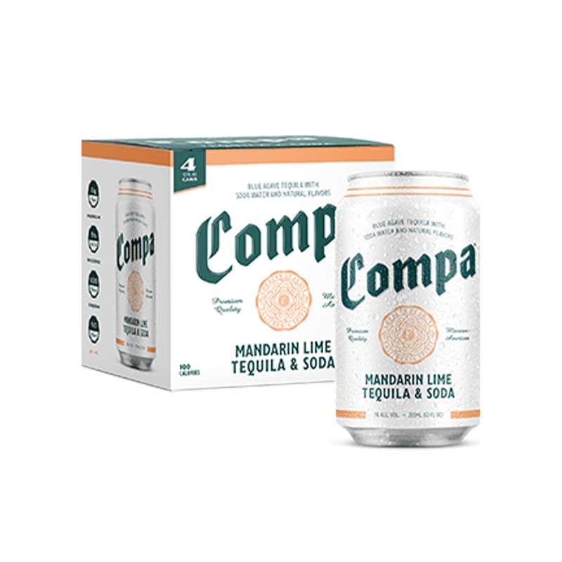 Compa Mandarin Lime Tequila & Soda Cocktail