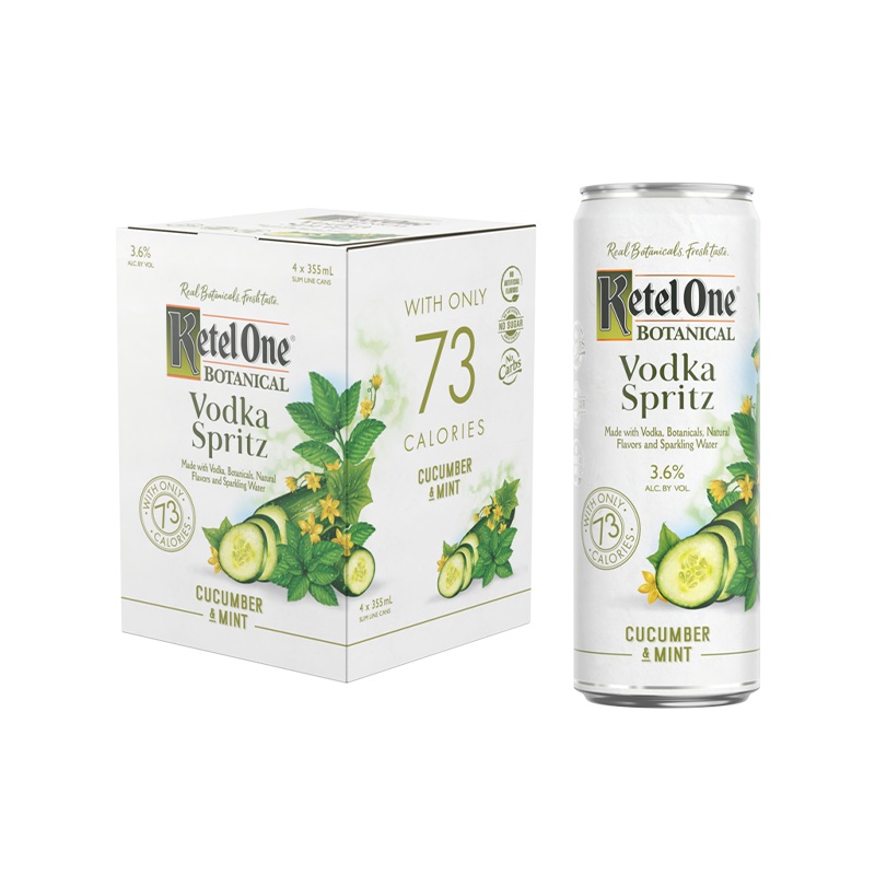 Ketel One Botanical Cucumber & Mint Vodka Spritz