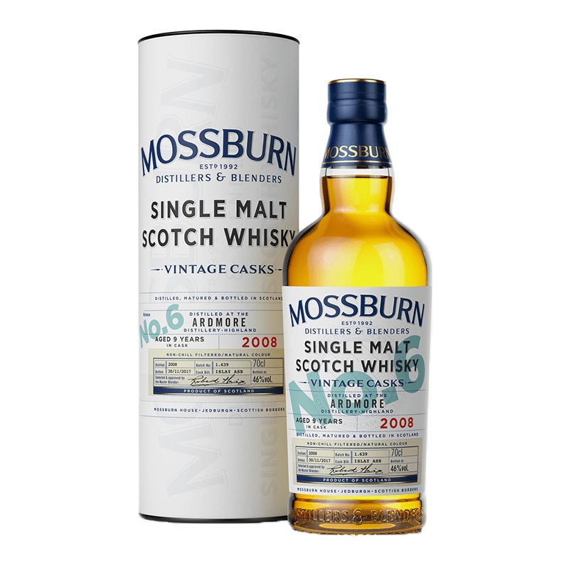 Mossburn Ardmore Distillery 2008 Blended Malt Scotch Whisky
