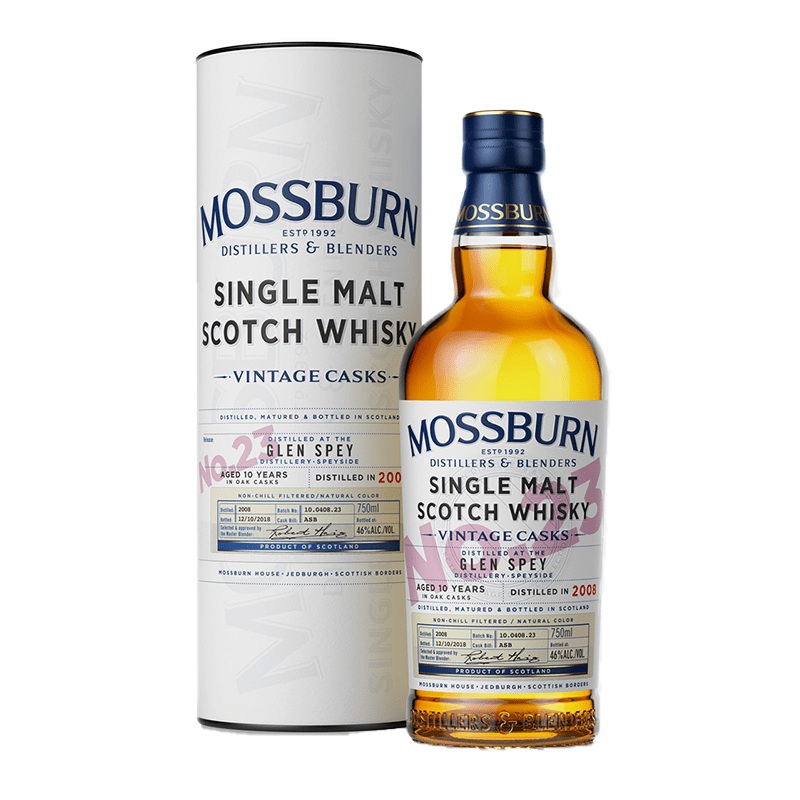 Mossburn Glen Spey Distillery 2008 Blended Malt Scotch Whisky