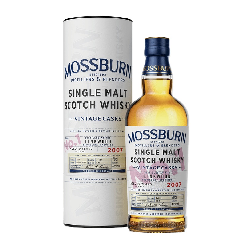 Mossburn Linkwood Distillery 2007 Blended Malt Scotch Whisky