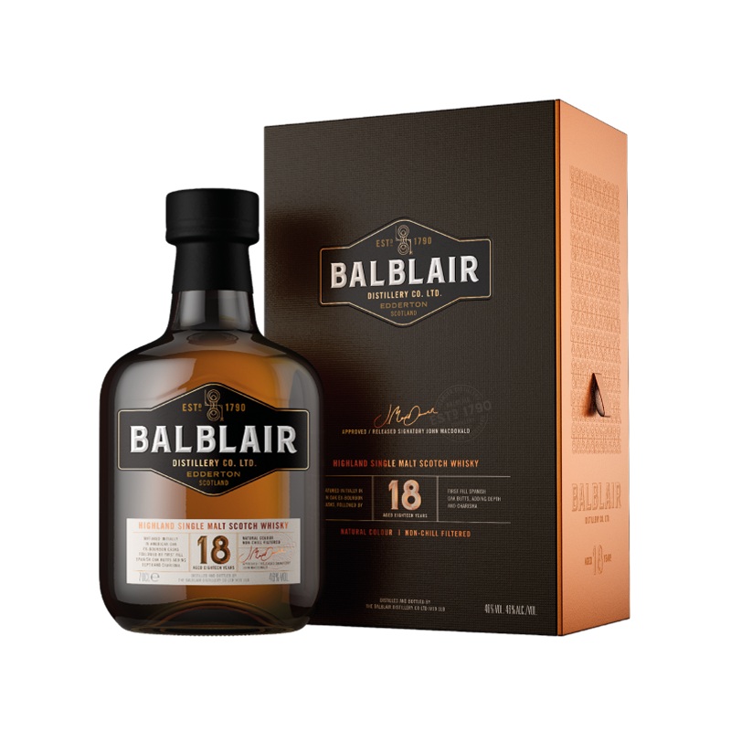 Balblair 18 Year Old Scotch Whisky