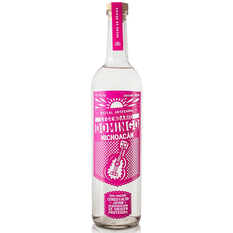 Mezcal Legendario Domingo Michoacan Ensamble Alto y Cenizo