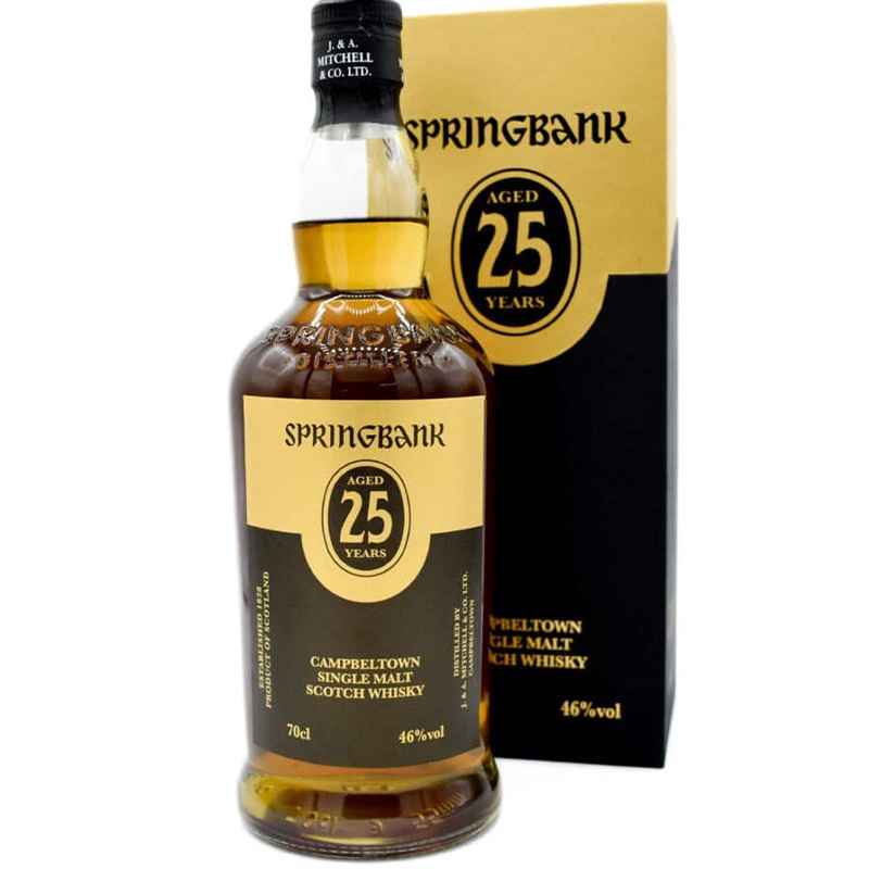 Springbank 25 Year Old Scotch Whisky