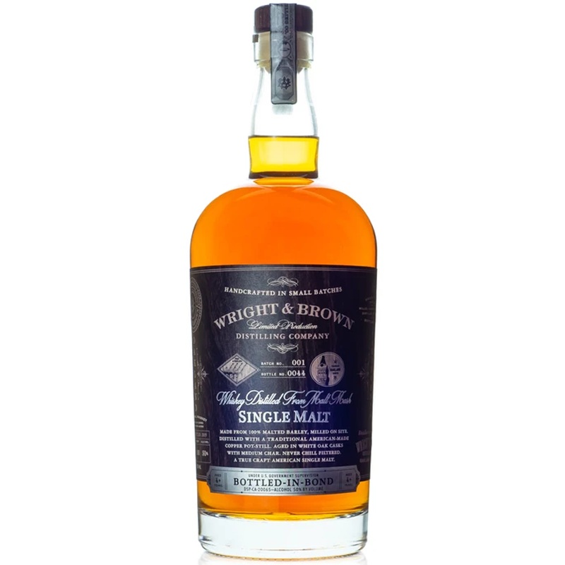 Wright & Brown Bottled-in-Bond American Single Malt
