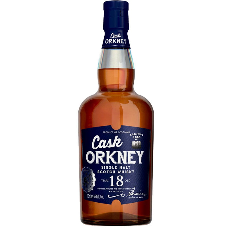 A.D. Rattray Cask Orkney 18 Year Old Single Malt Scotch Whisky