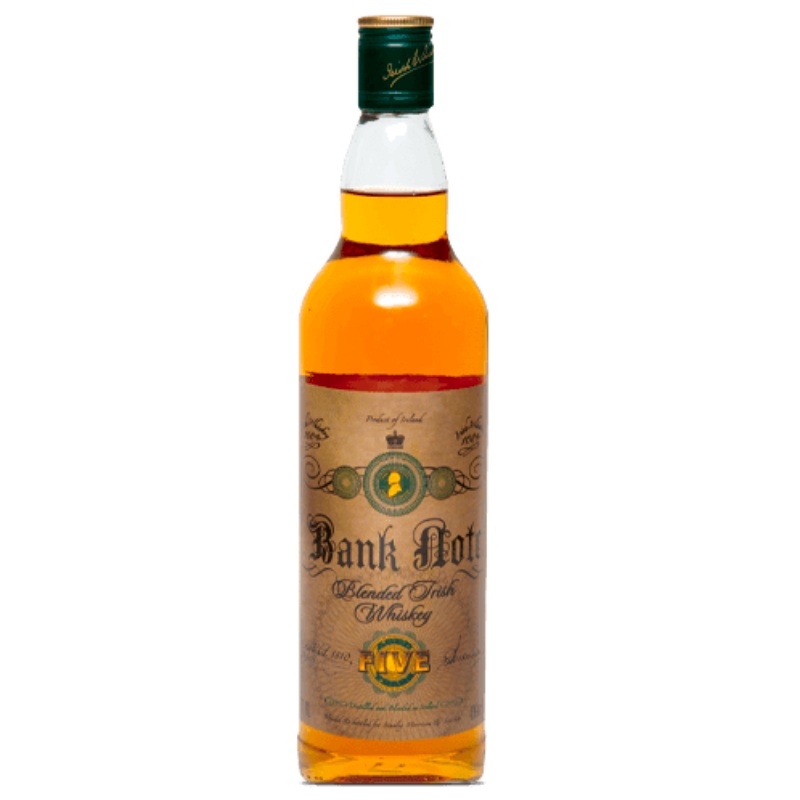 Bank Note 5 Year Old Blended Irish Whiskey