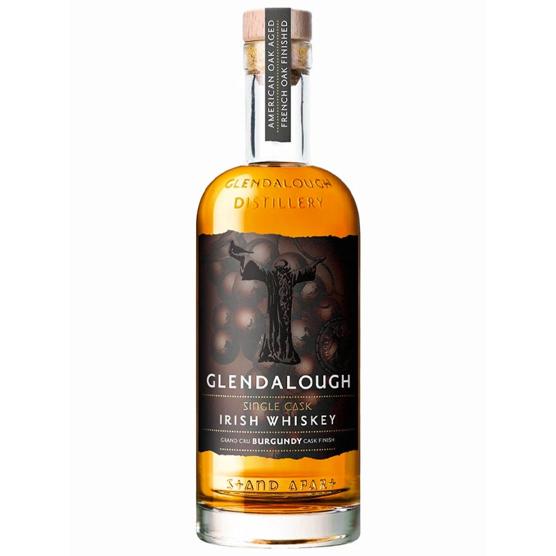 Glendalough Single Cask Grand Cru Burgundy Cask Finish Irish Whiskey