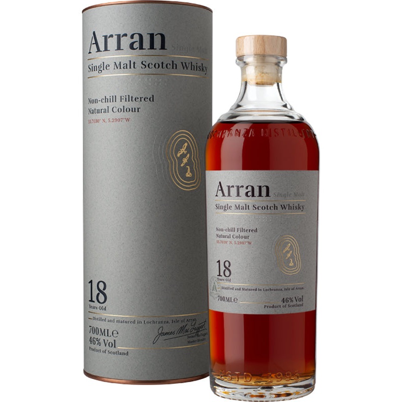 Arran 18 Year Old Scotch Whisky