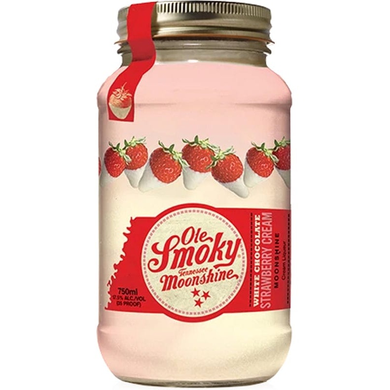 Ole Smoky White Chocolate Strawberry Cream Liqueur
