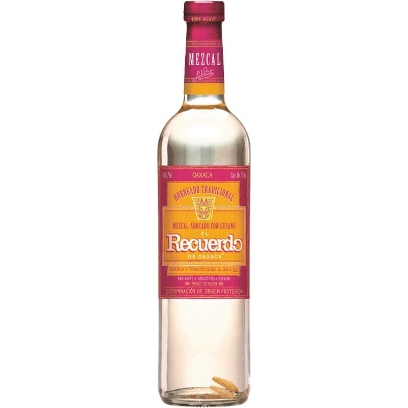 Recuerdo Mezcal Abocado con Gusano