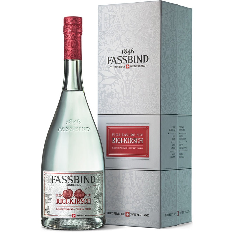 Fassbind Les Eaux de Vie Rigi Kirsch Cherry Brandy