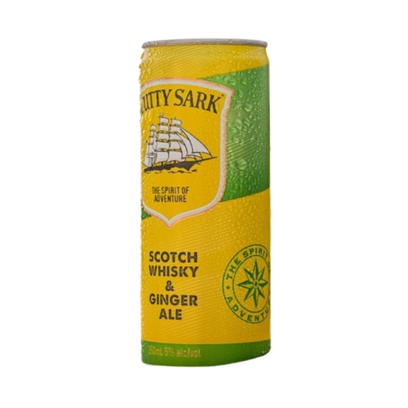 Cutty Sark Scotch Whisky & Ginger Ale Cocktail