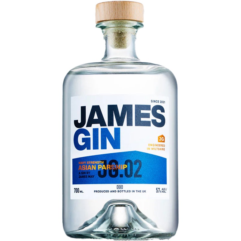 James Gin Asian Parsnip Navy Strength