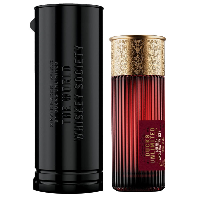 World Whiskey Society Ducks Unlimited Shotgun Shell American Single Malt Whiskey