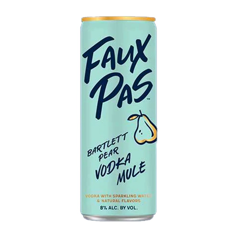 Faux Pas Bartlett Pear Vodka Mule