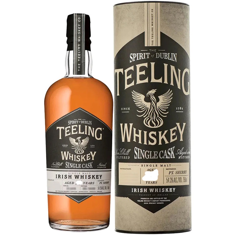 Teeling Single Cask 15 Year Old Irish Whiskey Selected Exclusively for California