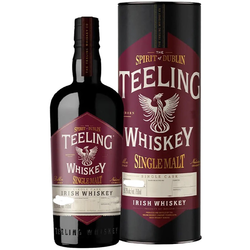 Teeling Single Malt Tequila Cask Irish Whiskey Selected Exclusively for California