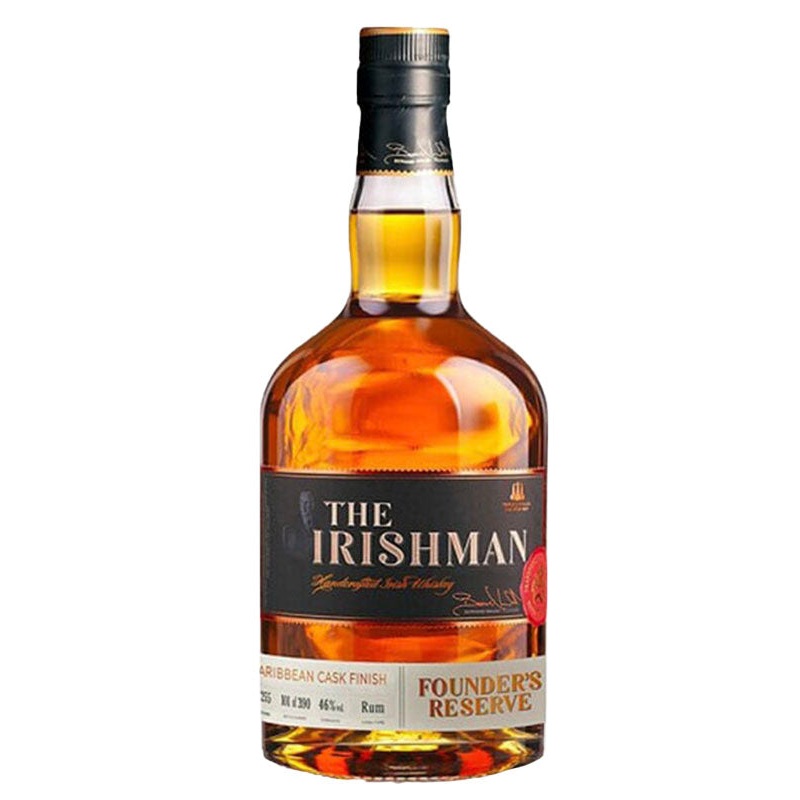 The Irishman Founders Reserve Caribbean Cask Finish Irish Whisky