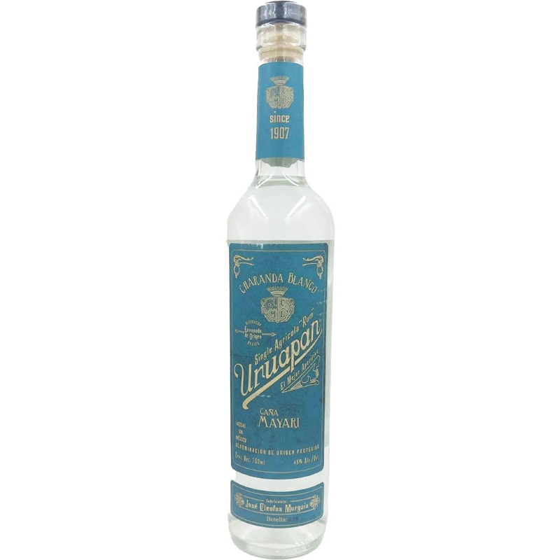 Uruapan Charanda Cana Mayari Blanco Single Agricola Rum