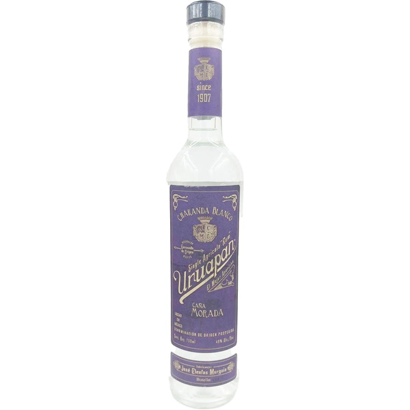 Uruapan Charanda Cana Morada Blanco Single Agricola Rum