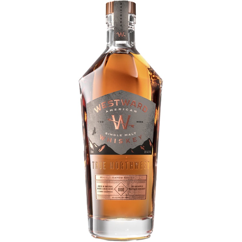 Westward American Single Malt 2 Towns Ciderhouse Cask Finish Whiskey