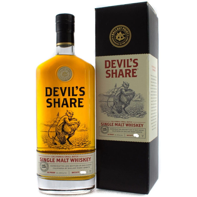Ballast Point Devil’s Share Single Malt Whiskey